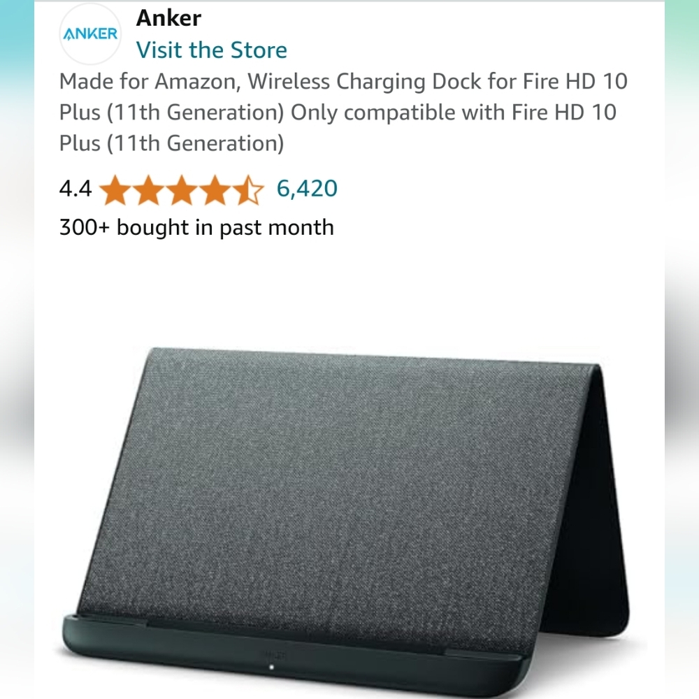 Anker kindle charger pad